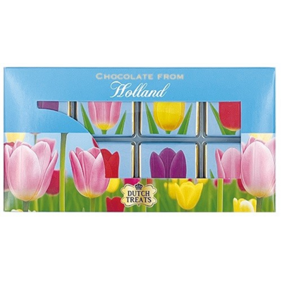 TTD Gifts Chocolate tiles - Holland - Tulips