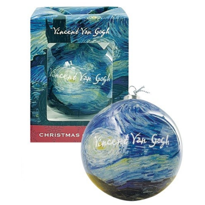 TTD Gifts Kerstbal Holland Vincent van Gogh - Sterrenhemel