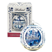 TTD Gifts Delft Blue Holland Christmas bauble
