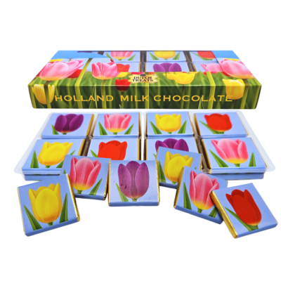 Typisch Hollands Chocolate tiles - Holland - Tulips
