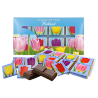 Typisch Hollands Chocoladetegeltjes - Holland - Tulpen
