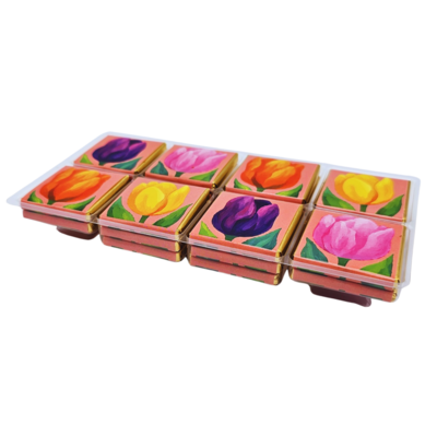 Typisch Hollands Chocolate tiles - Holland - Tulips