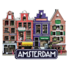 Typisch Hollands Magnet Amsterdam – Straße mit Cafés
