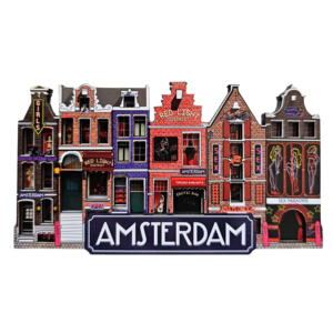 TTD Gifts Magneet Amsterdam Red-Light-District - de Wallen