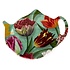 Typisch Hollands Tea bag - Saucer - Pretty tulips - with 5 chocolate tablets