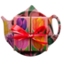 Matix 	Tea bag - Saucer - Pretty tulips - with 5 chocolate tablets
