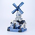 Matix Delft blue windmill with music - kissing couple