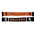 Typisch Hollands Oranje Sjaal Holland voetbal - oranje-zwart