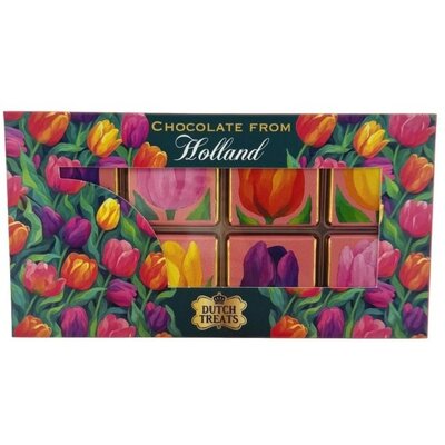 TTD Gifts Schokoladenfliesen – Holland – Tulpen