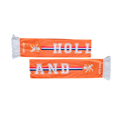 Typisch Hollands Oranje Sjaal Holland voetbal  - fleece