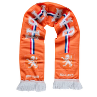 Typisch Hollands Oranje Sjaal Holland voetbal  - fleece