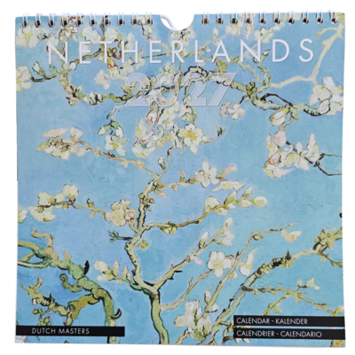 Typisch Hollands Wandkalender 2027: Museum – Niederländische Meister