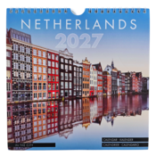 Typisch Hollands Wall calendar 2027: Amsterdam – Canals & Monuments