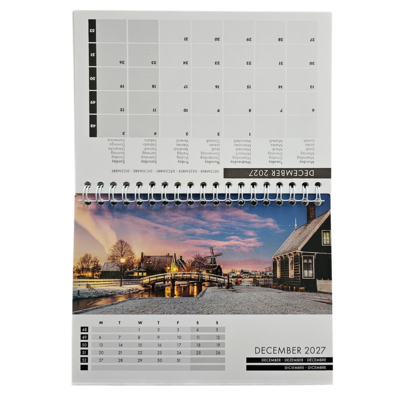 Typisch Hollands Bureaukalender 2027 – Nederland op z’n Mooist