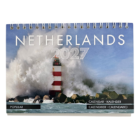 Typisch Hollands Bureaukalender 2027 – Nederland op z’n Mooist