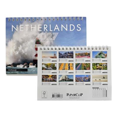Typisch Hollands Desk Calendar 2027 – The Netherlands at its Most Beautiful