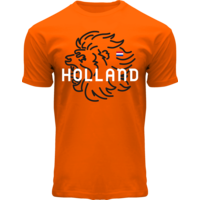 Holland fashion Orange T-Shirt Holland - Lion