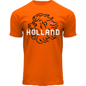 Fox Originals Oranje T-Shirt Holland - Leeuw