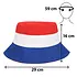 Typisch Hollands Fisherman's hat - Bucket hat - Holland - Red-White-Blue