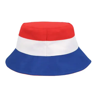 Typisch Hollands Visserhoedje - Buckethat - Holland - Rood-Wit-Blauw