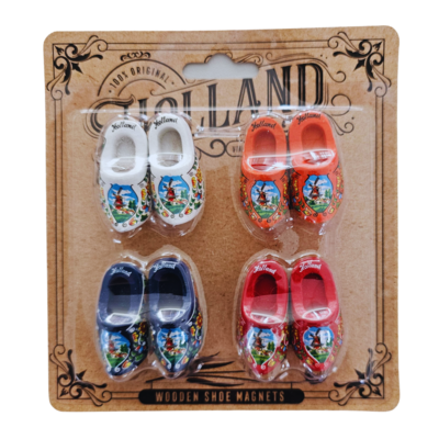 Matix Clog magnets - Discount card 4 pieces - in 4 colors