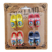 Matix Clog magnets - Discount card 4 pieces - in 4 colors.