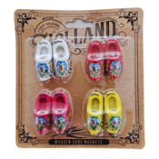 Matix Clog magnets - Discount card 4 pieces - in 4 colors.