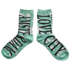 Typisch Hollands Women's socks - Amsterdam - Green