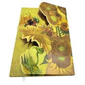 Typisch Hollands Notebook - Magnetic - Sunflowers - Vincent van Gogh