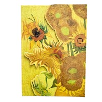 Typisch Hollands Notizbuch - Magnetisch - Sonnenblumen - Vincent van Gogh