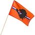 Typisch Hollands Zwaaivlag  groot Holland - Oranje - Doos a 10 stuks