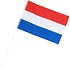 Typisch Hollands Dutch waving flag - Red-White-Blue