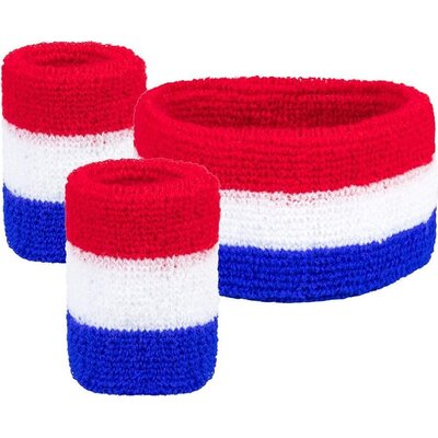 Typisch Hollands Sweatbands Netherlands - 3-piece set