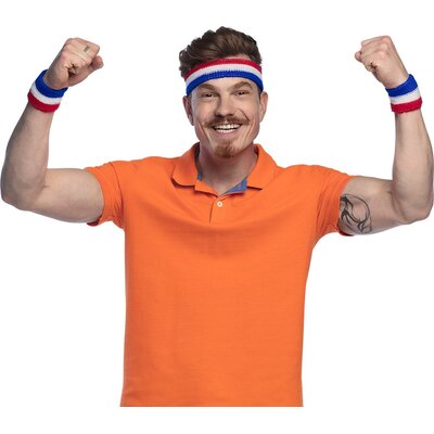 Typisch Hollands Schweißbänder Niederlande - 3-teiliges Set