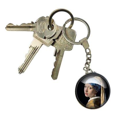Typisch Hollands Keychain - The Girl with the Pearl