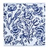 Typisch Hollands Delft blue kitchen towel made of Twente damask