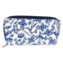TTD Gifts Wallet - Ladies' Delft Blue with zipper