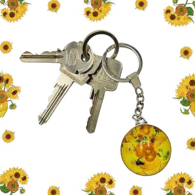 Typisch Hollands Keychain Sunflowers - Vincent van Gogh