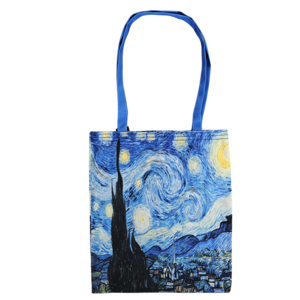 Typisch Hollands Cotton bag - Vincent van Gogh - Starry Night - Double-sided