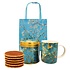 Typisch Hollands Cadeauset van Gogh Mok en Blik Stroopwafels - Amandelbloesem