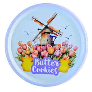 Typisch Hollands Hollandse molenkoekjes in Bewaarblik - molen - 114g