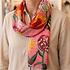 Matix Women's scarf - Pretty tulips Green - Copy