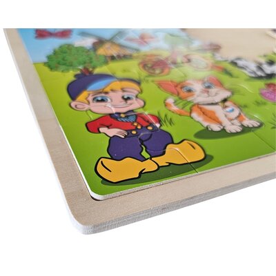 Matix Wooden jigsaw puzzle - Holland - 24 pieces