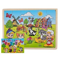 Matix Holzpuzzle – Holland – 24 Teile