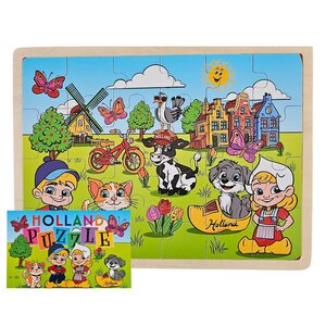 Matix Wooden jigsaw puzzle - Holland - 24 pieces