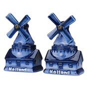 Matix Peper en Zout stel Delftsblauwe molen