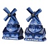 Matix Delft Blue windmill salt and pepper set
