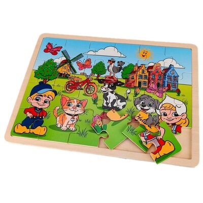 Matix Holzpuzzle – Holland – 24 Teile