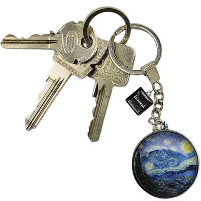 Typisch Hollands Sleutelhanger Vincent van Gogh - Sterrenhemel