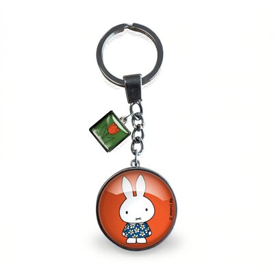 Typisch Hollands Miffy-Schlüsselanhänger – Orange